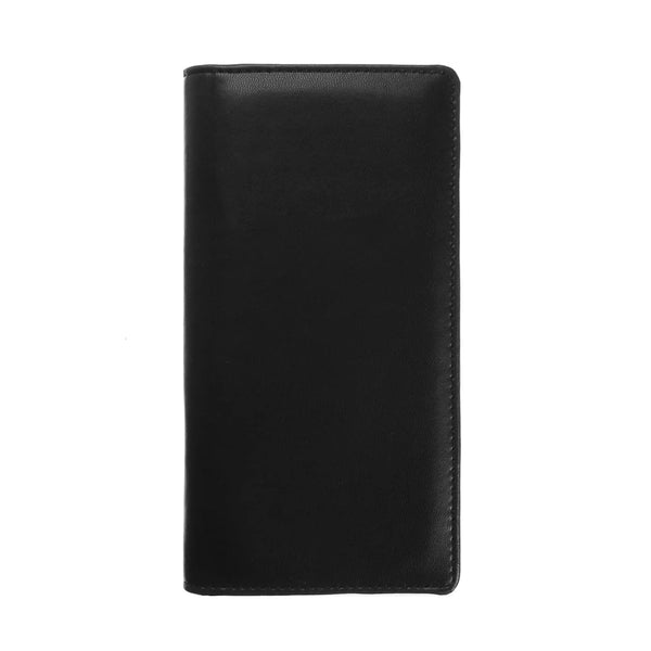 Leather Checkbook Cover for Men Women RFID Blocking by GNEGNI