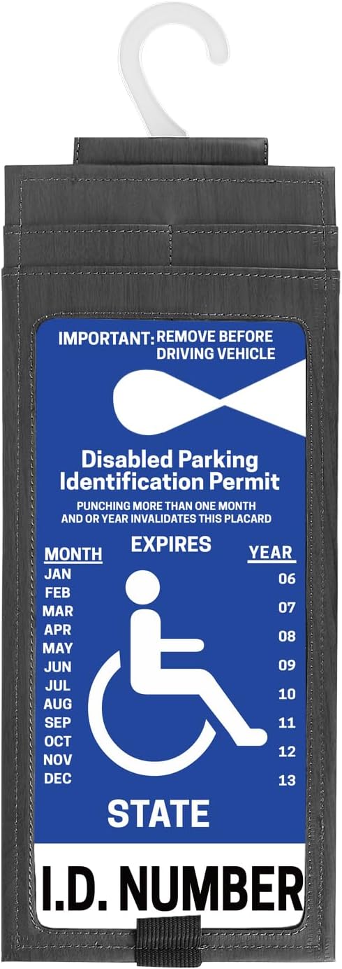 GNEGNI Handicap Placard Holder