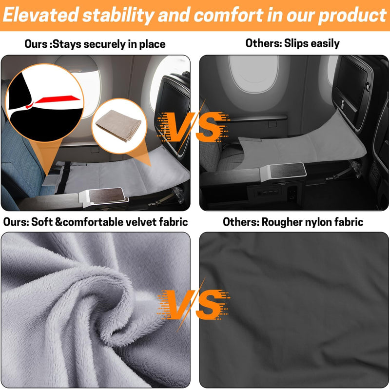 GNEGNI Airplane Seat Extender