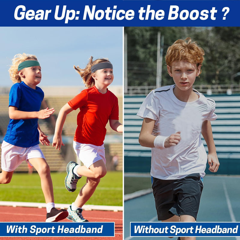 6Pcs Kids Sports Headbands