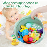 GNEGNI Foldable Bath Toy Storage Organizer