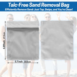 GNEGNI 3pcs Sand Removal Bag