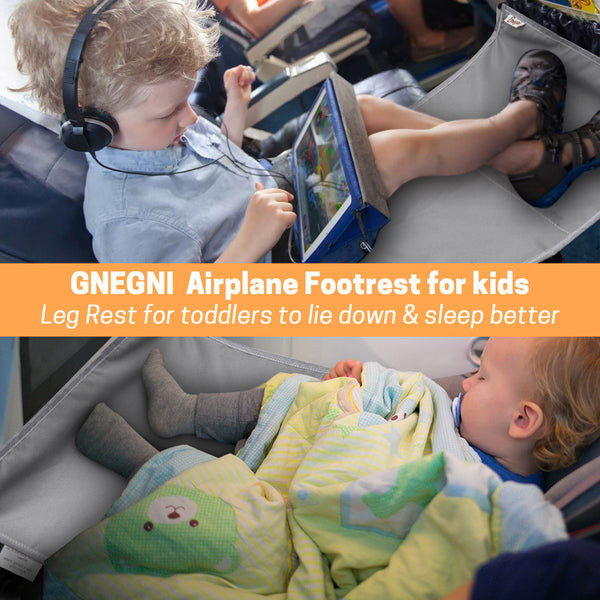 GNEGNI Kids Airplane Footrest